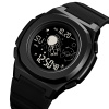Часы наручные Skmei мужские электронные спортивные 2024black-black