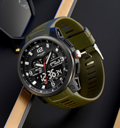 Часы наручные Skmei мужские электронные спортивные 2401green