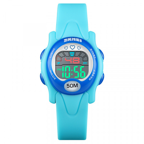 Часы наручные Skmei детские электронные спортивные 1478light-blue