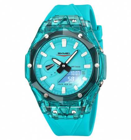 Часы наручные Skmei мужские электронные спортивные 2411lake-blue