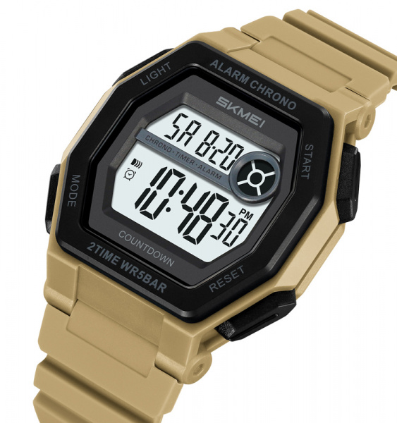 Часы наручные Skmei мужские электронные спортивные 2552coffee