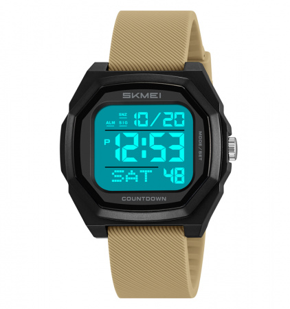 Часы наручные Skmei мужские электронные спортивные 2495coffee
