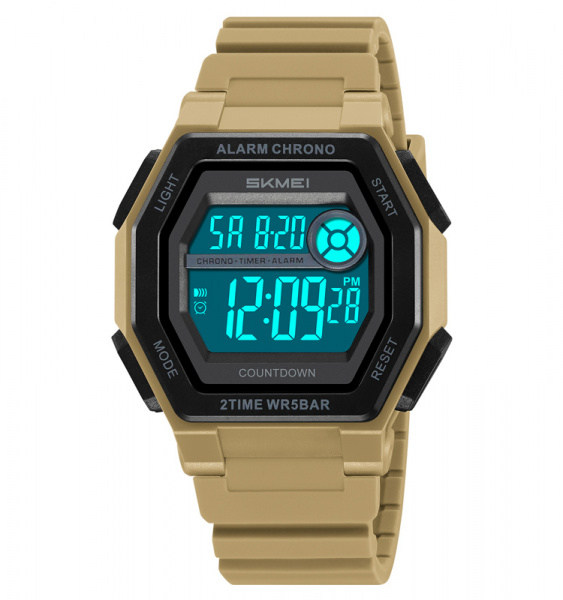Часы наручные Skmei мужские электронные спортивные 2552coffee
