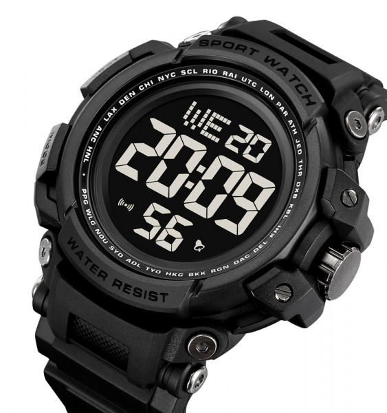 Часы наручные Skmei мужские электронные спортивные 2422black
