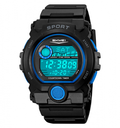 Часы наручные Skmei мужские электронные спортивные 2392black-blue