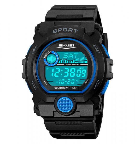 Часы наручные Skmei мужские электронные спортивные 2392black-blue