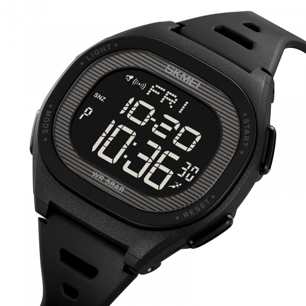 Часы наручные Skmei мужские электронные спортивные 2189black-black