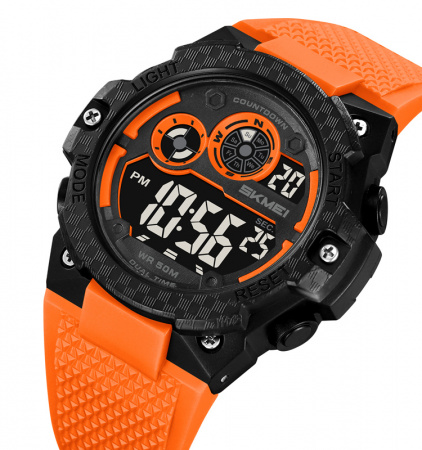 Часы наручные Skmei мужские электронные спортивные 2337orange