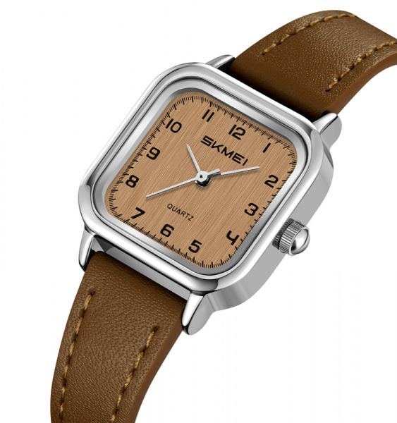 Часы наручные Skmei женские кварцевые 2579silver-brown