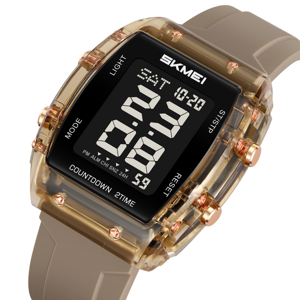 Часы наручные Skmei мужские электронные 2409coffee