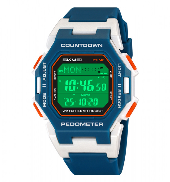 Часы наручные Skmei мужские электронные спортивные 2596blue