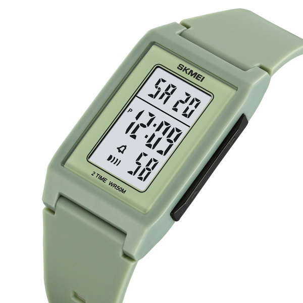 Часы наручные Skmei женские электронные спортивные 2321light-green