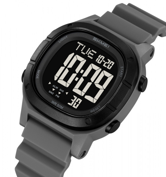 Часы наручные Skmei мужские электронные спортивные 2483grey