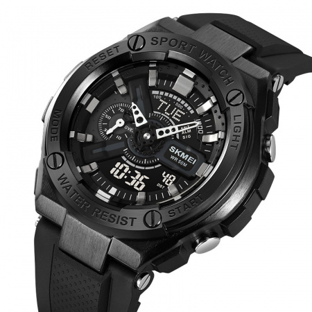 Часы наручные Skmei мужские электронные спортивные 2101black