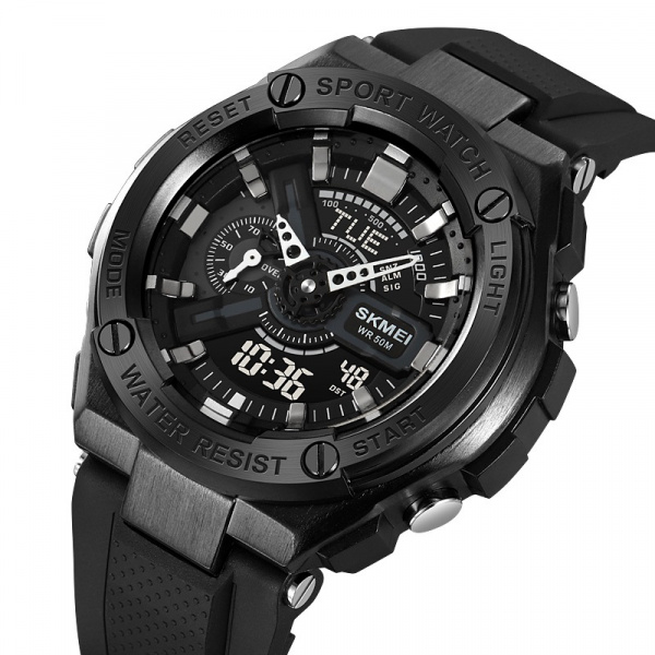 Часы наручные Skmei мужские электронные спортивные 2101black