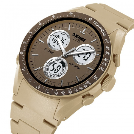 Часы наручные Skmei мужские электронные спортивные 2109khaki