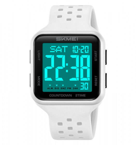 Часы наручные Skmei мужские электронные спортивные 2440white