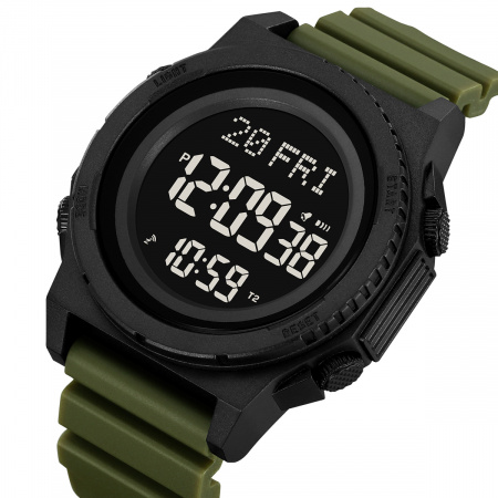 Часы наручные Skmei мужские электронные спортивные 2357army-green