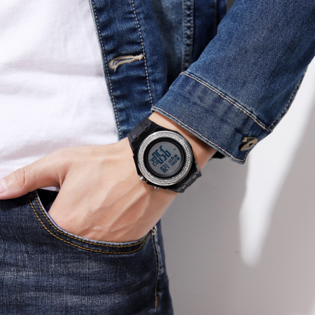 Часы наручные Skmei женские электронные спортивные 1598black