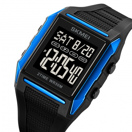 Часы наручные Skmei мужские электронные спортивные 2257blue-black