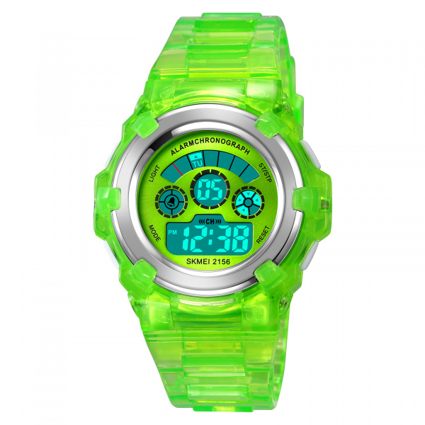 Часы наручные Skmei женские электронные спортивные 2156green