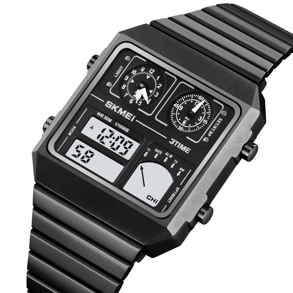 Часы наручные Skmei мужские электронные 2198black