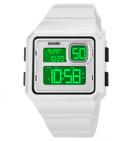 Часы наручные Skmei мужские электронные спортивные 1877white