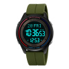Часы наручные Skmei мужские электронные спортивные 2412green-silicone