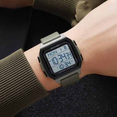 Часы наручные Skmei мужские электронные спортивные 2515green