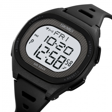 Часы наручные Skmei мужские электронные спортивные 2189black-white