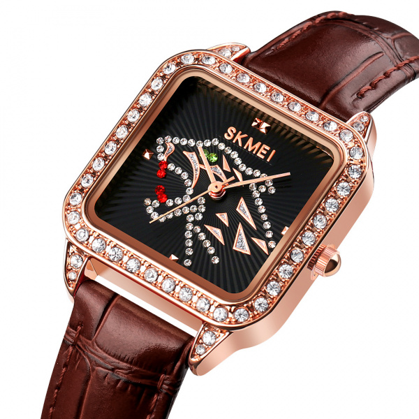 Часы наручные Skmei женские кварцевые 1768brown