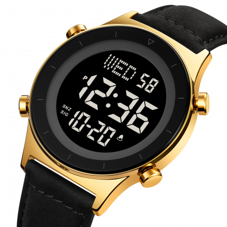 Часы наручные Skmei мужские электронные 2079gold-black