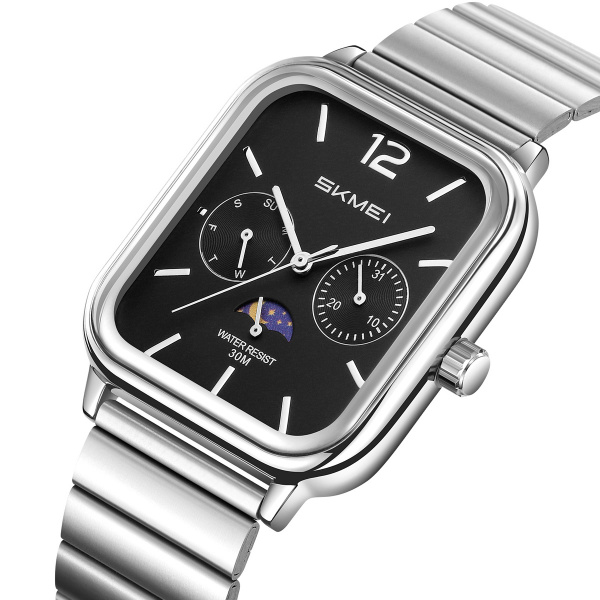 Часы наручные Skmei мужские кварцевые 2509silver-black