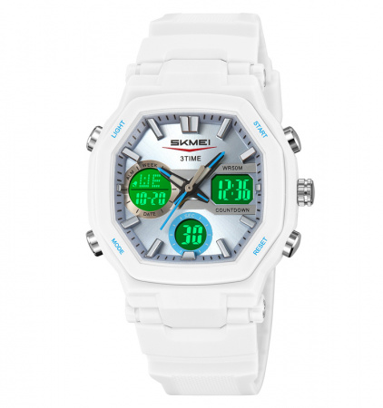 Часы наручные Skmei мужские электронные спортивные 2389white