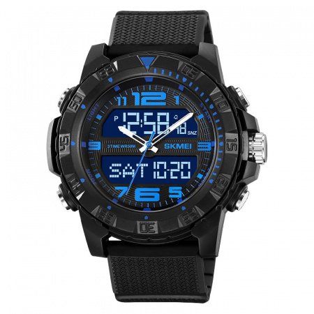 Часы наручные Skmei мужские электронные спортивные 2162blue