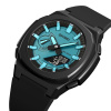 Часы наручные Skmei мужские электронные спортивные 2091black-light-blue-black