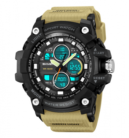 Часы наручные Skmei мужские электронные спортивные 2349coffee