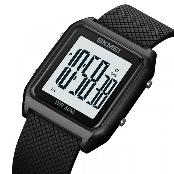 Часы наручные Skmei мужские электронные спортивные 1866black-white