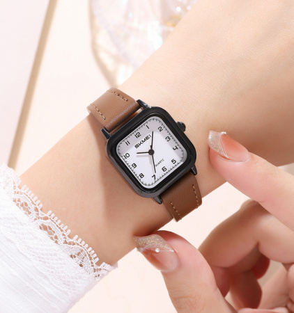 Часы наручные Skmei женские кварцевые 2579black-brown
