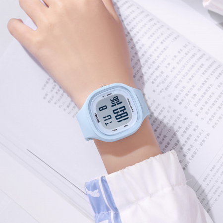 Часы наручные Skmei женские электронные спортивные 2290light-blue