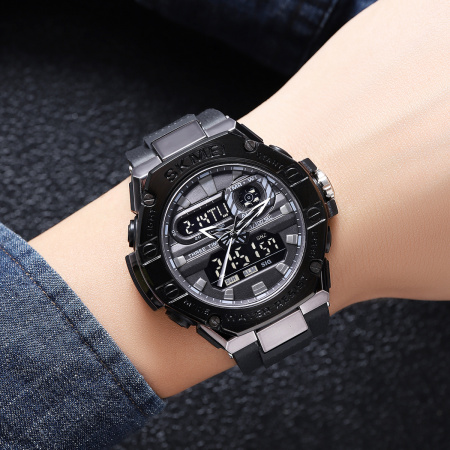 Часы наручные Skmei мужские электронные спортивные 2221black