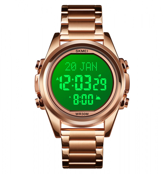 Часы наручные Skmei мужские электронные 1667rose-gold