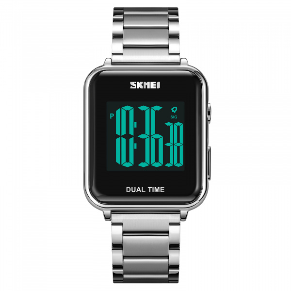 Часы наручные Skmei мужские электронные 1852silver