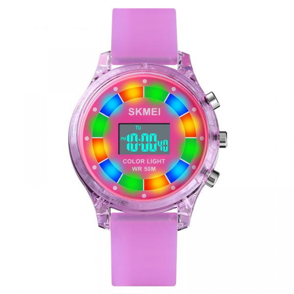 Часы наручные Skmei детские электронные 1596purple