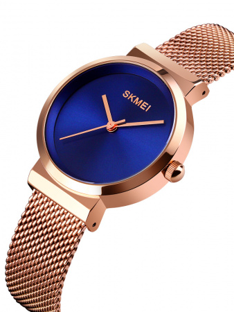 Часы наручные Skmei женские кварцевые 1595rose-gold