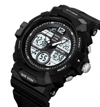 Часы наручные Skmei мужские электронные спортивные 2354black