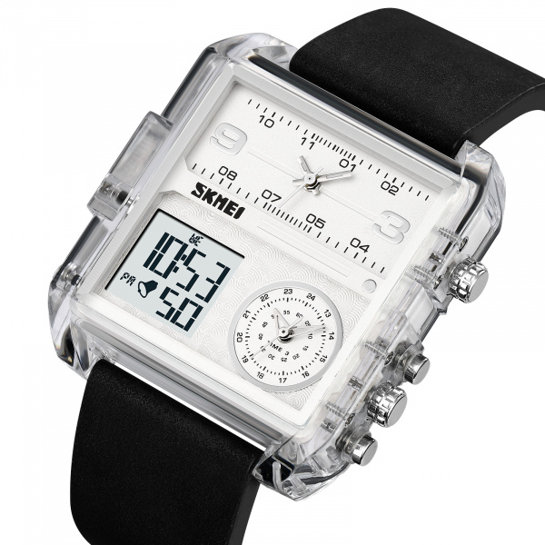 Часы наручные Skmei мужские электронные 2021white