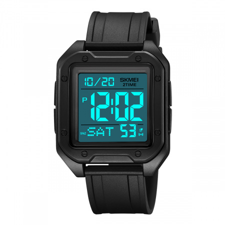 Часы наручные Skmei мужские электронные 2128black-white