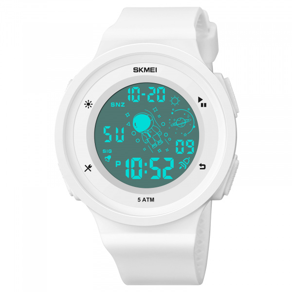 Часы наручные Skmei мужские электронные спортивные 1973white