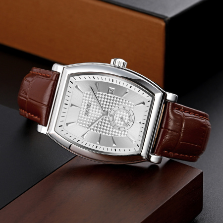 Часы наручные Skmei мужские кварцевые 9306silver-silver